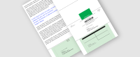 Certified Self Mailer - with Green Card Receipt