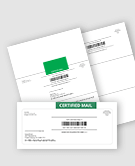 Choose certified mail