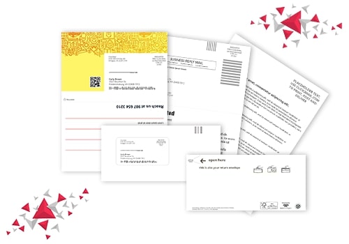 Click2Mail Courtesy or Business Reply Letters and Postcards